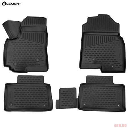 Коврики в салон 3D Element для для Zotye Coupa (2019-2021) № ELEMENT3D02019210k