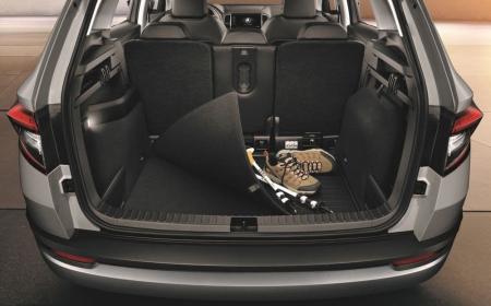 Коврик багажника двухсторонний оригинальный для Skoda Karoq (2018-2025) № 57A061163A