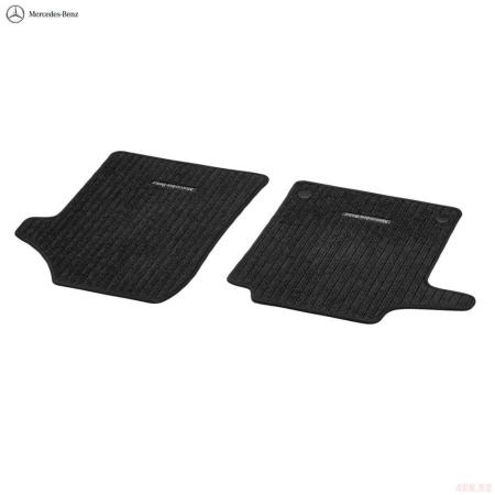 Коврики салона передние репсовые оригинальные для Mercedes EQV (BR447) (2020-2025) Код V44 № A4476800904