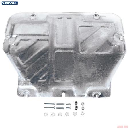 Защита картера и КПП для Volkswagen Multivan (2020-2025) № ZZZ.5806.2