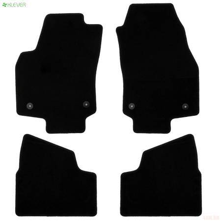 Коврики салона Klever текстильные Econom для Opel Astra H GTC 3дв. хэтчбек (2007-2011) № KLEVER01371001200k