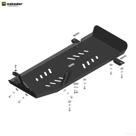 Защита бензобака для Oting Paladin (2023-2025) № 18601