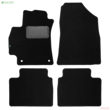 Коврики салона текстильные Standard для Hyundai Elantra седан (2021-2025) № KLEVER0202007001210kh