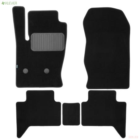 Коврики салона текстильные Premium для Tank 300 (2022-2025) 5 шт. № KLEVER0512200122110kh