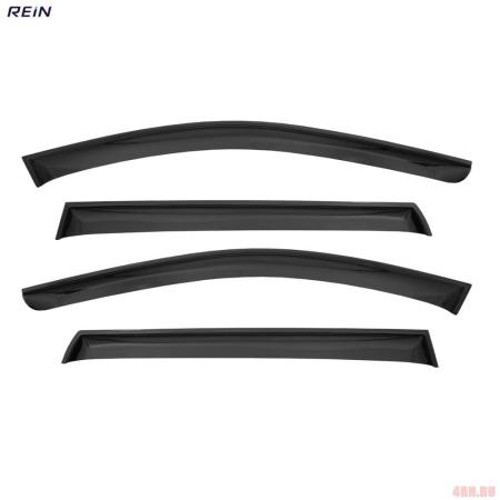 Дефлекторы окон Rein для Volvo XC90 (2014-2025) № REINWV983