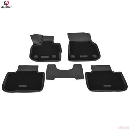 Коврики салона комбинированные 3D для BMW X4 (G02) (2018-2025) № NPA11-C07-610-CM