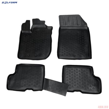 Коврики салона для Lada (ВАЗ) XRAY (2015-2022) Эко № S0807E