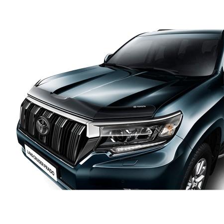 Дефлектор капота оригинальный для Toyota Land Cruiser Prado 150 (2017-2025) № 39411