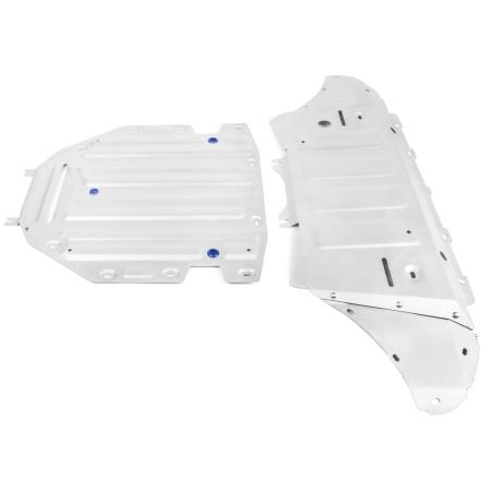 Защита двигателя и КПП для Audi Q8 (2018-2025) 2 части № K333.0330.1