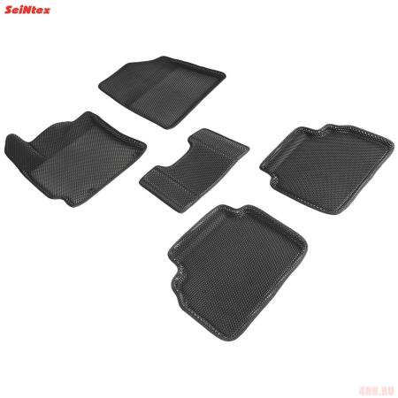 Коврики салона Eva 3D "соты" для Kia Cerato (2018-2025) № 95405