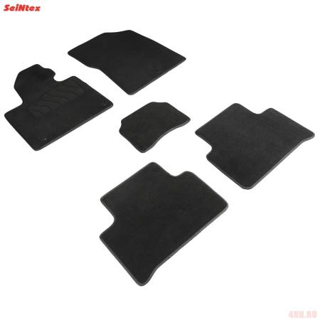 Коврики салона Lux текстильные для Kia Sorento (2020-2025) № 95059