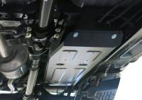 Защита топливного бака для Toyota Hilux 4WD (2015-2025) № 222.9505.1