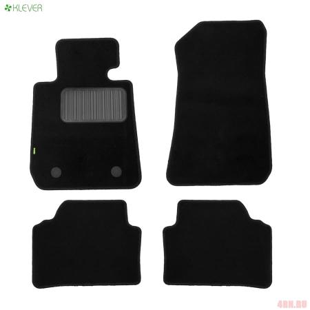 Коврики салона Klever текстильные Standard для BMW 3-Серия (F30) АКПП седан (2012-2018) № KLEVER02053501210kh