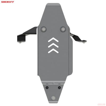 Защита редуктора для Volvo XC60 (2017-2025) № 25.2906 V1