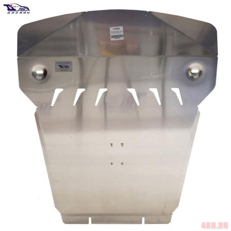 Защита двигателя и КПП для BMW X6 F16 ( искл. М-пакет) (2014-2019) 2 части с пыльниками № 34.09ABC