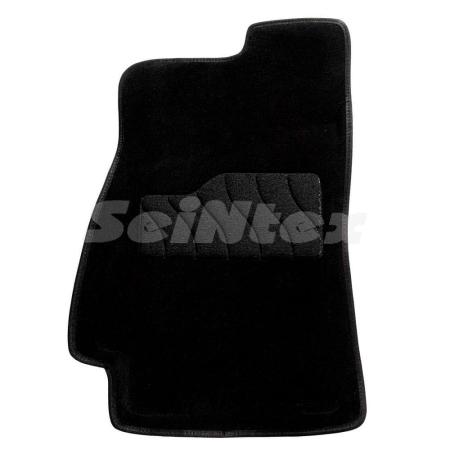 Коврики салона 3D текстильные для Chevrolet Lanos (2005-2009) серые № 71713