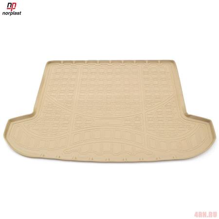 Коврик в багажник Norplast бежевый для Hyundai Tucson (2015-2020) № NPA00-T31-560-B