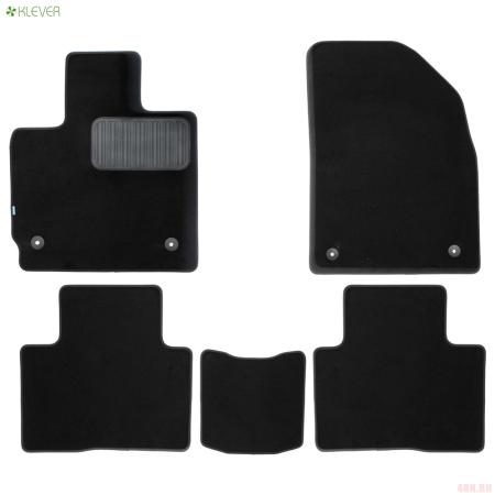 Коврики салона текстильные Premium для EXEED TXL M32FL (2021-2025) 5 шт. № KLEVER0310600322110kh