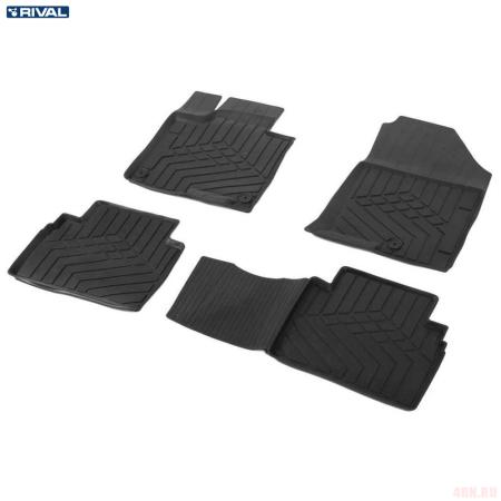 Коврики салона литьевые для Kia Sportage (2022-2025) № 62805002