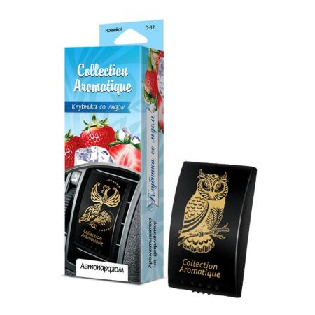 Ароматизатор Collection Aromatique на дефлектор клубника со льдом D-32