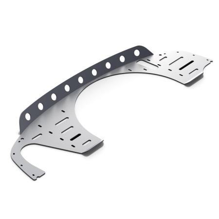 Защита заднего бампера для Nissan Patrol (2010-2024) № 2333.4163.1.6