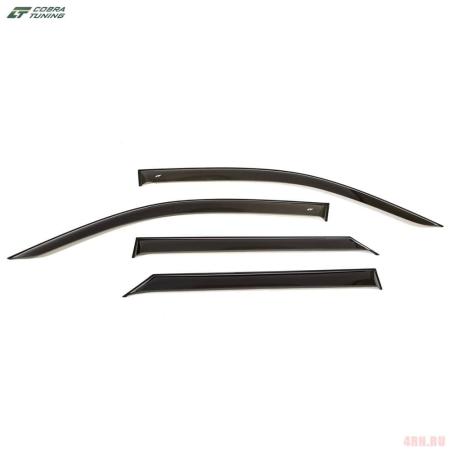 Дефлекторы окон для Toyota Fortuner (2015-2025) № T211817