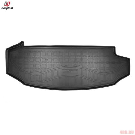 Коврик в багажник Norplast для Skoda Kodiaq 7 мест (2017-2024) разложенный 3 ряд № NPA00-T81-252