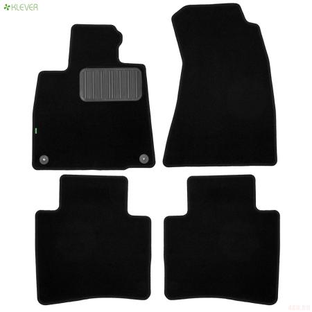 Коврики салона текстильные Standart для HONGQI H9 (2022-2024) № KLEVER0211600301210kh