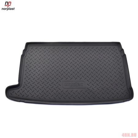 Коврик в багажник Norplast для Volkswagen Polo хэтчбек (2009-2017) № NPL-P-95-41