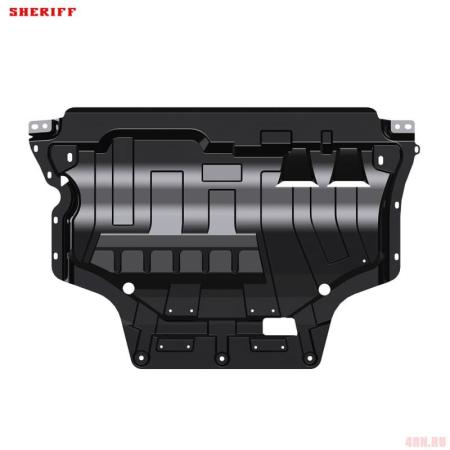 Защита картера и КПП для Volkswagen Touran (2016-2025) № 26.3707