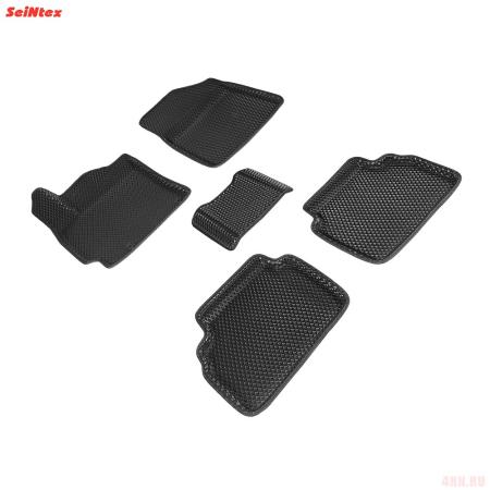 Коврики салона Eva 3D "ромб" для Kia Cerato (2018-2025) № 95481