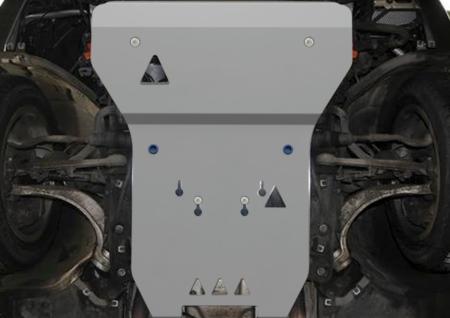Защита двигателя и КПП для Audi A8 (2009-2018) № 333.0323.1