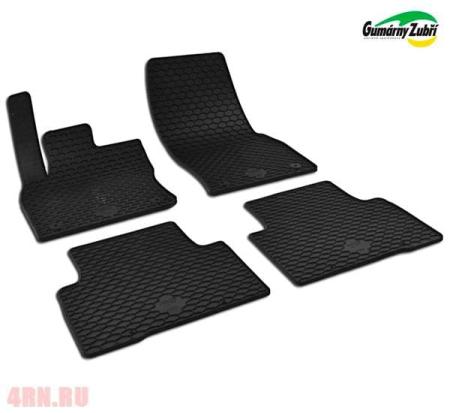 Коврики салона Gumarny Zubri для Volkswagen Tiguan (2016-2023) № ST 32-00376