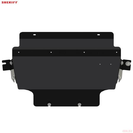 Защита радиатора для Nissan Pathfinder (2010-2014) № 15.1936