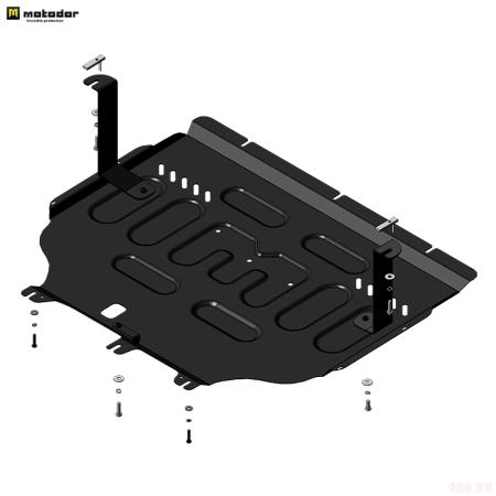 Защита картера и КПП для FAW Bestune T55 (2023-2025) № 73904