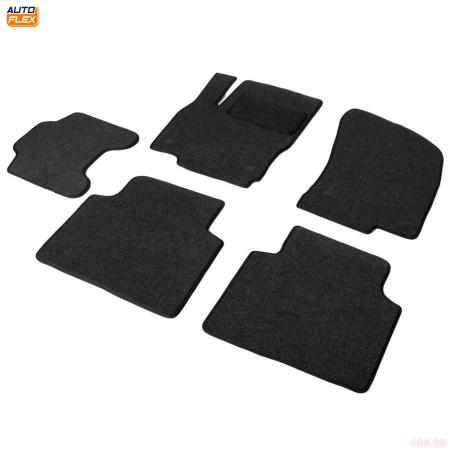 Коврики салона текстильные Business для Skoda Kodiaq (2017-2024) цвет графит № 5510301