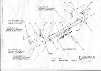 Фаркоп Imiola для Toyota Hilux (колеса 15") (2005-2008) № T.030