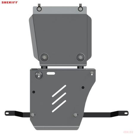 Защита КПП и раздаточной коробки для Jeep Grand Cerokee (2010-2025) № 04.1942