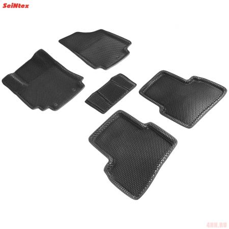 Коврики салона Eva 3D "ромб" для Hyundai Creta (2016-2020) № 95181