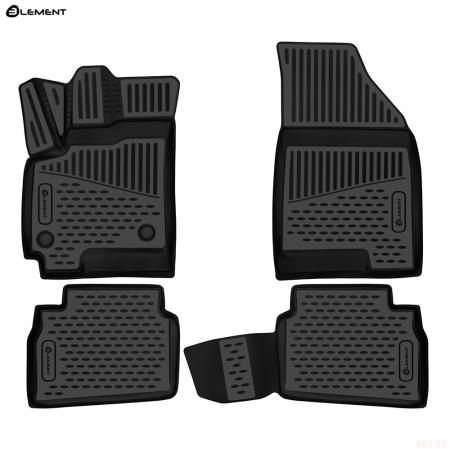 Коврики 3D салона для Chevrolet Onix (2023-2025) № ELEMENT3DAN0635210k