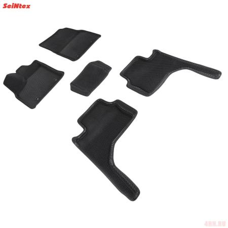 Коврики салона Eva 3D "соты" для Toyota Land Cruiser 300 (2021-2025) № 96545