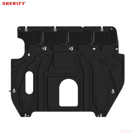 Защита картера и КПП для Haval Dargo (2022-2025) № 39.6146