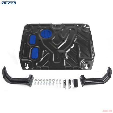 Защита картера и КПП (оцинкованная) для Hyundai Creta (2016-2020) усиленная № ZZZ.2360.1