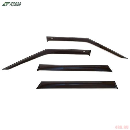 Дефлекторы боковых окон Cobra для Land Rover Range Rover Sport (2013-2022) широкие № LE11213