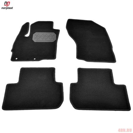 Коврики салона Norplast текстильные для Mitsubishi Outlander (2012-2022) № NPL-VTe-590-310