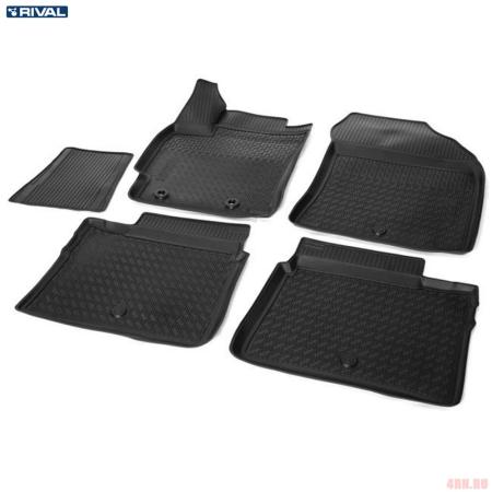 Коврики салона Rival для Toyota Corolla седан (2013-2018) № 15702001