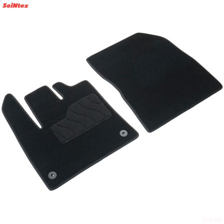 Коврики салона Lux текстильные для Peugeot Partner (2018-2024) № 316356