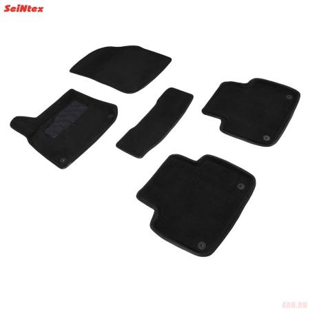 Коврики салона 3D текстильные для Porsche Cayenne (2018-2025) № 91334