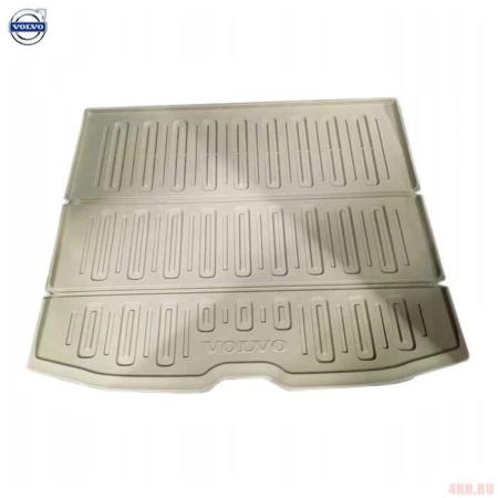 Коврик багажника оригинальный для Volvo XC60 (2017-2025) бежевый № 31426142