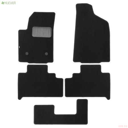Коврики в салон текстильные Premium для SWM G05 Pro (2021-2025) 5 шт. № KLEVER02.A70925.010kh